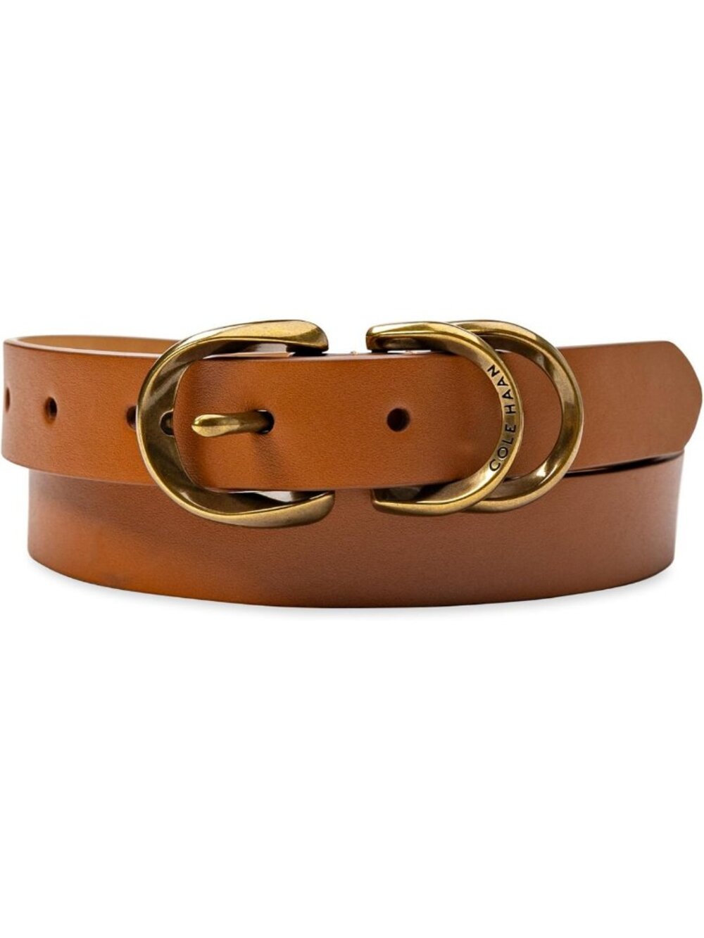 Slim Fashion Dress Belt for Women - Stylish Metal Loops, Perfect for Dresses